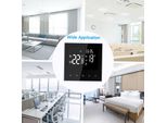 Termostato Intelligente, Regolatore Digitale Della Temperatura, Circolazione Settimanale, Riscaldamento A Pavimento Elettrico Programmabile Con Ampio Schermo Lcd