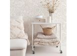 Carta Da Parati Adesiva In Vinile Boho Chic Ecru 50X300 Cm