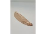 Jumada's – Segnalibro In Oro Rosa Piuma – Metallo – Regalo Di Ringraziamento – Portafortuna – Piccoli Regali