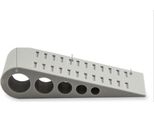 Jumada's – Fermaporta – Fermaporta In Gomma – Cuneo Per Porte – Paracolpi Per Porte – Morsetto Per Porte – Interno Ed Esterno – Grigio – Impilabile – Fermaporta Resistente E Pesante – Cuneo Per Porte In Gomma – Fermaporta