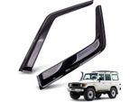 Deflettori Per Toyota Land Cruiser 70 76 78 79 2 Pezzi Nero Parapioggia