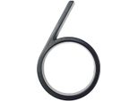 Jumada's – Numero Civico Nero 6 – Numero Civico Moderno Nero – Altezza 125 Mm