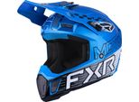 Casco Da Motocross Fxr Clutch Race Div, Blu/Nero/Bianco, S