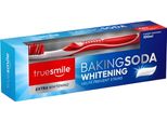 Truesmile | Dentifricio - Extra Sbiancante - 100 Ml - Menta - Con Fluoro - Formula Con Bicarbonato Di Sodio - Spazzolino Incluso Nel Set