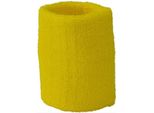 Jumada's - Fasce Antisudore - Braccialetti - Bracciale - Fascia Antisudore - Fascia Sportiva - Accessori Sportivi - Sudorazione - Traspirante - Giallo - 1 Paio