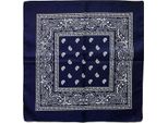 Fazzoletto Jumadas Farmer's – Fazzoletto Da Cowboy – Bandana – Donna – Uomo – Blu Navy
