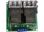 Modulo Relè A 2 Canali Dc 5V 30A Isolamento Optoaccoppiatore Trigger Alto/Basso