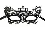 Jumada's - Maschera Veneziana - Mascherata - Ballo In Maschera - Pizzo - Nero