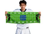 Inf Asciugamano Sportivo Multifunzionale 30X100Cm: Asciugatura Rapida, Assorbente, Portatile