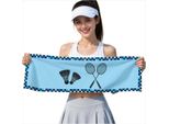 Inf Asciugamano Sportivo Multifunzionale 30X100Cm: Asciugatura Rapida E Portatile