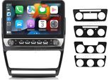 Autoradio Android 15 Da 10,1 Pollici 2+64 Gb Per Skoda Octavia Ii 1Z3 1Z5 2008-2013 Wireless Carplay Android Auto Wifi Gps Navi Rds Dsp Dab+ Bt Con Manopola