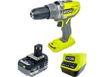 Avvitatore A Percussione A Batteria Ryobi R18PD3-0 18 V 50 Nm + 1X Batteria 5,0 Ah + Caricabatteria