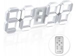 Grande Orologio Elettronico Con Telecomando Led Rgb Sveglia Termometro Timer Controllato