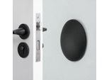 Paracolpi Per Porte Jumadas | Autoadesivi | 2 Pezzi | Nero | Protezione Per Porte E Pareti | Silicone | Gomma Antiurto | Maniglia Della Porta | Autoadesivi