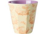 Tazza In Melamina Rice - Crema - Motivo Fahnwerk 250 Ml