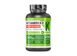 Vitastrong Vitamina K2 – Favorisce La Salute Delle Ossa E Il Metabolismo Del Calcio – Contribuisce Alla Coagulazione Del Sangue