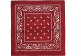 Fazzoletto Da Taschino Jumadas – Fazzoletto Da Cowboy – Bandana – Donna – Uomo – Rosso Scuro