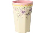 Rice Melamina Tazza Grande - Motivo "Spiega Le Ali"" Crema 400 Ml"