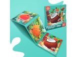 Habarri | Puzzle Magnetici - Veicoli Da Costruzione - Motivo Della Frutta - Livello 1 - Puzzle Magnetici Da 3 Anni - Gioco Magnetico - Gioco Itinerante