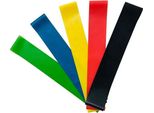 Jumada's - Fasce Elastiche Di Resistenza - Fasce Elastiche Di Resistenza - Fitness - Elastiche - Diverse Resistenze - Set Da 5