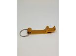 Jumada's – Portachiavi Apribottiglie – Oro Arancione – Apribottiglie – Portachiavi Per Uomo – Portachiavi Birra – Portachiavi Con Apribottiglie