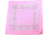 Fazzoletto Da Taschino Jumadas – Fazzoletto Da Cowboy – Bandana – Donna – Uomo – Rosa Chiaro