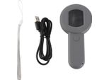 Lente D'ingrandimento Digitale, Schermo Ips Da 2,0 Pollici, Due Luci, Portatile, Ricaricabile, Lente D'ingrandimento Elettronica Hd