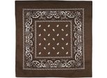 Fazzoletto Jumadas Farmer's – Fazzoletto Da Cowboy – Bandana – Donna – Uomo – Marrone