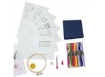 Inf Kit Da Cucito Con Libro Di Punti: Set Ricamo Portatile Con Accessori