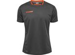 Hummel Hmlauthentic Kids Poly Jersey S/S Asphalt Asphalt 128
