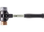 Mazza A Faccia Morbida Simplex L.300Mm Testa-Ø 30Mm Dura Acciaio Fuso In Fibra Di Vetro Mazza A Faccia Morbida