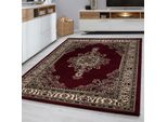 Tappeto Marrakesh A Pelo Corto Rettangolare 160X230Cm Rosso 0297