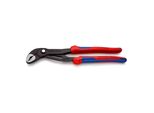 Knipex 87 02 300 Cobra® Hightech-Wasserpumpenzange Mit Mehrkomponenten-HüLlen Grau Atramentiert 300 Mm)