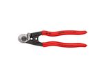 Knipex 95 61 190 Drahtseilschere Geschmiedet Mit Kunststoff üBerzogen 190 Mm)