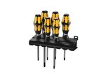 Wera 977/6 Tx Schraubendrehersatz Kraftform Wera: Der SchraubmeißEl + Rack, 6-Teilig (05024410001)