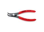 Knipex 49 21 A01 PräZisions-Sicherungsringzange FüR AußEnringe Auf Wellen Mit Rutschhemmendem Kunststoff üBerzogen Grau Atramentiert 130 Mm)