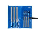 Pferd Tools Werkstattfeilen-Set 6-Tlg. In Rolltasche 200/300Mm Universell Von Schruppen Bis Schlichten (11800555)