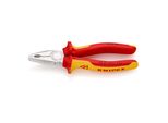 Knipex 03 06 180 Kombizange Isoliert Mit Mehrkomponenten-HüLlen, Vde-GeprüFt Verchromt 180 Mm)