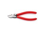 Knipex 70 01 140 Seitenschneider Mit Kunststoff üBerzogen Schwarz Atramentiert 140 Mm)