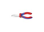 Knipex 25 25 160 Flachrundzange Mit Schneide (Radiozange) Mit Comfort-Griffen Verchromt 165 Mm)
