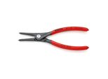 Knipex 49 11 A2 PräZisions-Sicherungsringzange FüR AußEnringe Auf Wellen Mit Rutschhemmendem Kunststoff üBerzogen Grau Atramentiert 180 Mm)