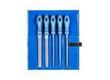 Pferd Tools Werkstattfeilen-Set WR 5-Tlg. In Rolltasche 200Mm Hieb 2 Universell Zum Schruppen Und Schlichten (11800532)
