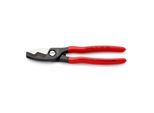 Knipex 95 11 200 Kabelschere Mit Doppelschneide Mit Kunststoff üBerzogen BrüNiert 200 Mm)