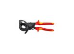 Knipex 95 36 250 Kabelschneider Isoliert FüR Cu- Und Al-Kabel Bis D=38 Mm Mit ÖFfnungsfeder L250Mm)