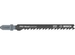 Bosch T144DP Lame Per Seghetto Alternativo Per La Lavorazione Del Legno Tenero Lame Per Sega 5 Pezzi