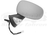 Van Wezel 4366827 Specchietto Esterno Specchietto Laterale Sinistro Per Renault Modus / Grand Modus (F/JP0) Asferico Riscaldato Primerizzato