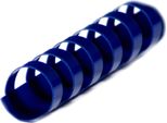 Lmg BRP060-BL 100 Lmg KunststoffbinderüCken Blau FüR 25 Blatt