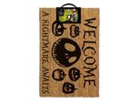Zerbino Nightmare Before Christmas A Nightmare Awaits PM693 (Taglia Unica) (Marrone/Nero)