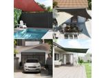 Vidaxl Tenda Da Sole 160 G/M² Bianco 2,5X4,5 M Hdpe