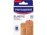Hansaplast 47086 Hansaplast Pflaster Elastic Mittelbeige 47086, 20 St.